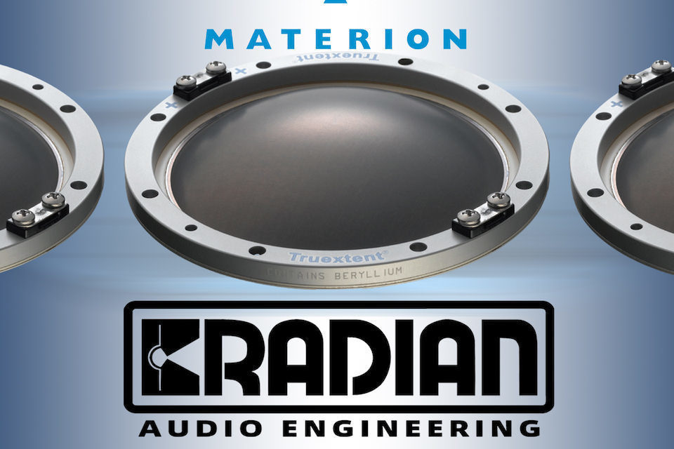 Materion и Radian Audio объединили усилия для выпуска бериллиевых драйверов