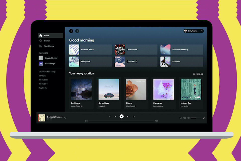 Spotify обновил браузерную и десктопную версии приложения