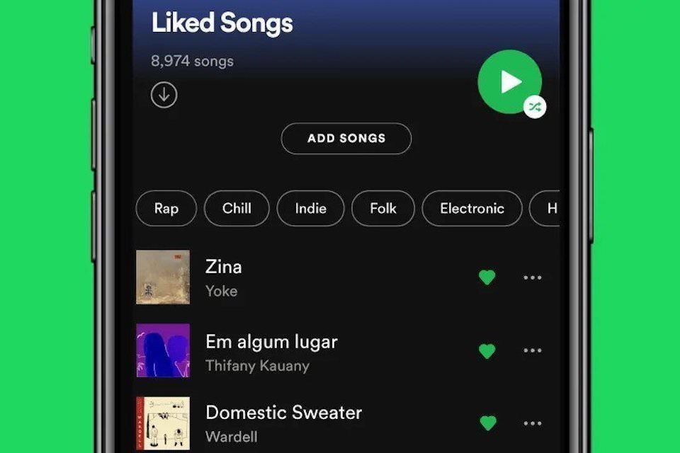 Spotify добавит фильтры избранного по жанру и настроению