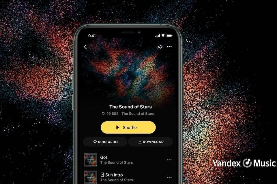 На Яндекс.Музыке появился плейлист-аудиопутешествие по космосу «Музыка звезд»