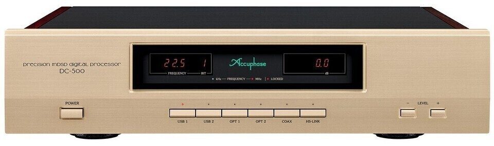 Компания Accuphase анонсировала процессор DC-500 и эквалайзер DG-78