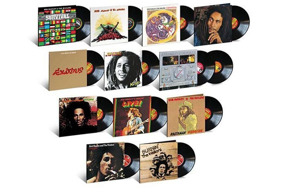 Двенадцать виниловых альбомов Боба Марли отпечатают на Ямайке
