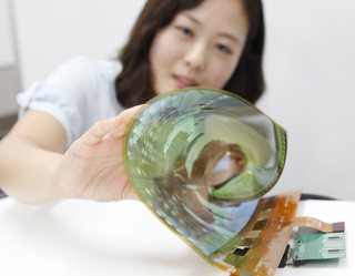 LG опубликовали видеоролик с демонстрацией гибкого OLED-дисплея