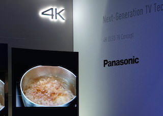 Panasonic напечатала OLED-телевизоры для выставки