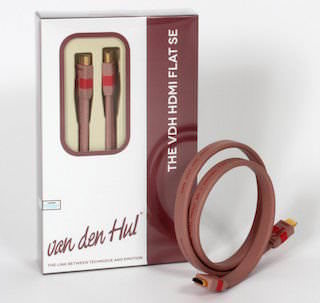 Van den Hul выпустила недорогую версию HDMI-кабеля Flat SE
