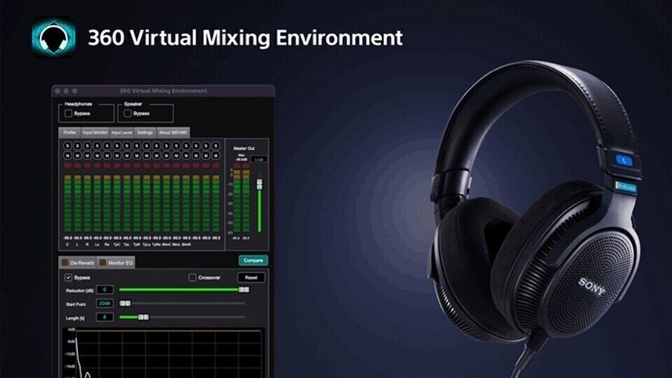 Sony 360 Virtual Mixing Environment — работа с пространственнным звуком в наушниках