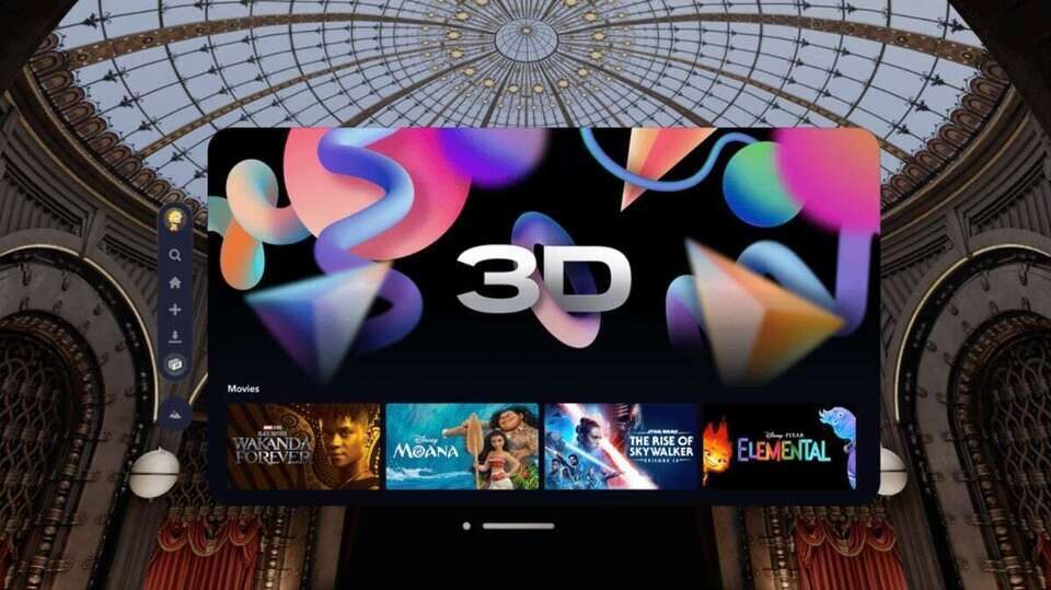 Disney+ начнет транслировать 3D-фильмы с HFR на Apple Vision Pro