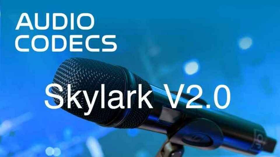 Аудиокодек Skylark V2.0: меньше задержка и объем вычислений
