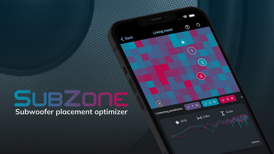 SubZone Subwoofer Placement Optimizer: приложение для поиска идеального места под сабвуфер