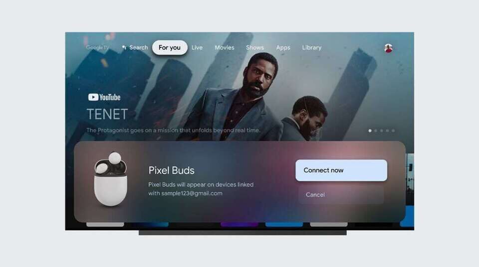 У моделей с Android TV и Google TV появится быстрое Bluetooth-переключение Fast Pair
