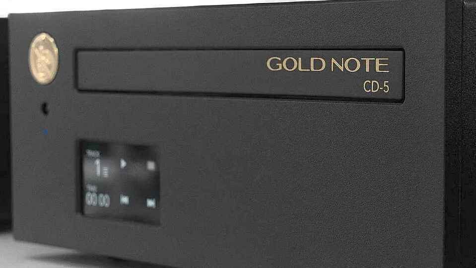 Плеер-транспорт Gold Note CD-5 получил привод SUOS Hifi