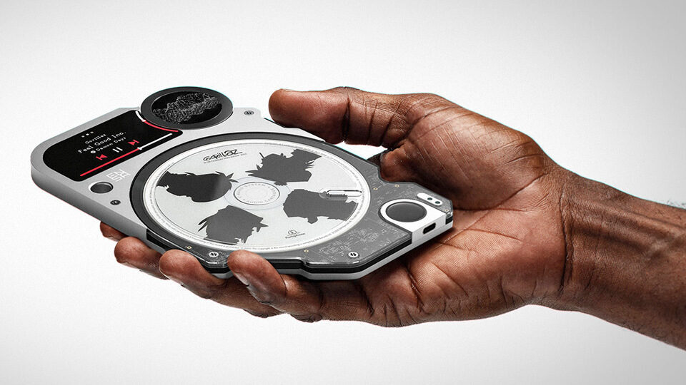 Аудиоплеер ENSA P1: концепт с дисковыми C-NAND носителями