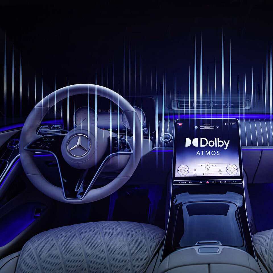 Dolby Atmos появится в автомобилях Mercedes-Benz