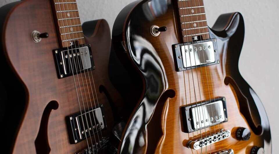 В модельном ряду Harley Benton появились полуакустические гитары Aeolus с богатым оснащением