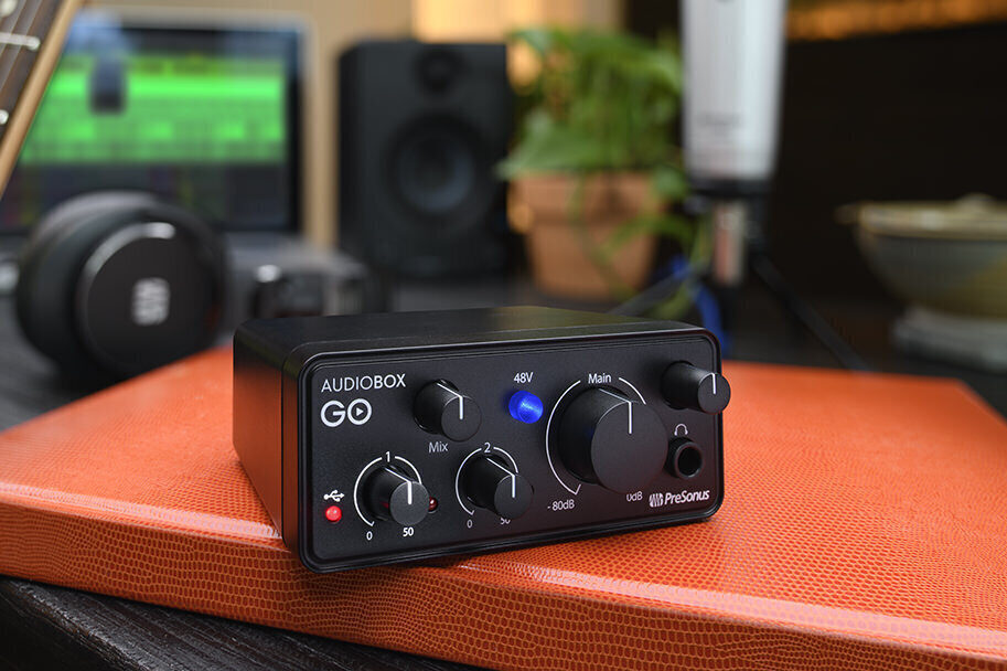 PreSonus AudioBox GO: компактный и доступный аудиоинтерфейс с подключением USB-C