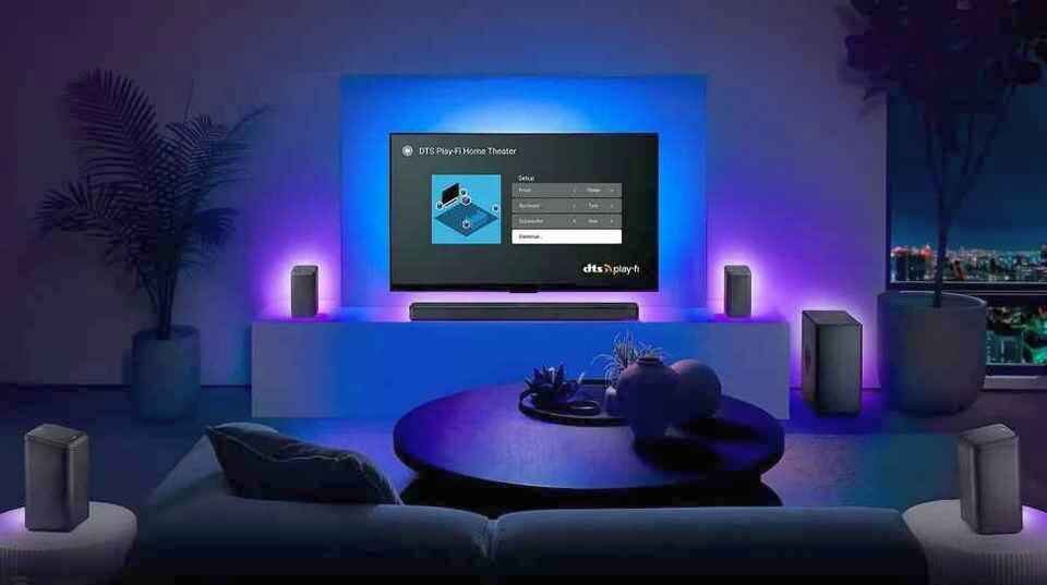 DTS Play-Fi сумеет сформировать 12-канальный домашний кинотеатр