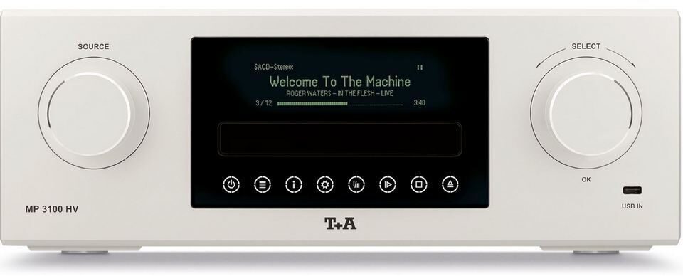 SACD/CD-плеер T+A MP 3100 HV G3: True1-Bit DSD и Quadruple PCM в сочетании с Tidal, Spotify и Apple AirPlay