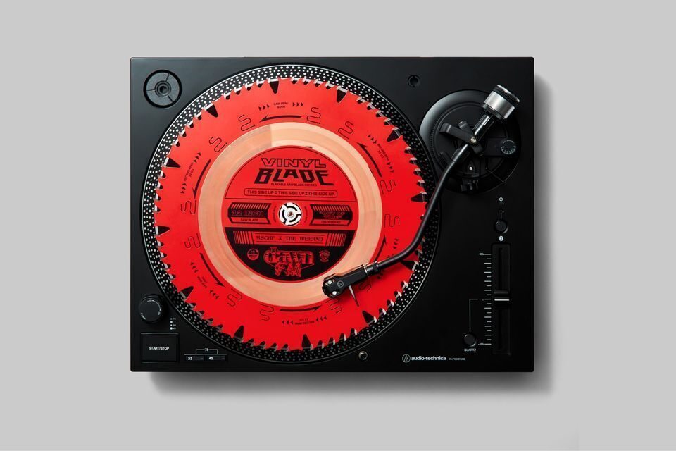 Трек The Weeknd «Out Of Time» выйдет на Vinyl Blade в форме дисковой пилы