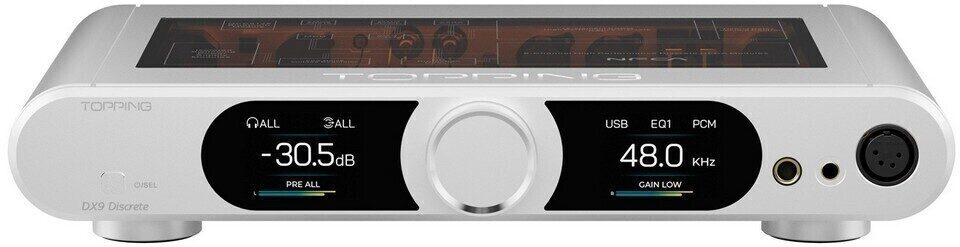 Topping выпустила ЦАП/усилитель для наушников DX9 Discrete на однобитной схеме PSRM