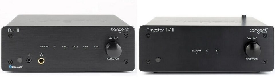 Две новинки от Tangent — ЦАП DAC II и «телевизионный усилитель» Ampster TV II
