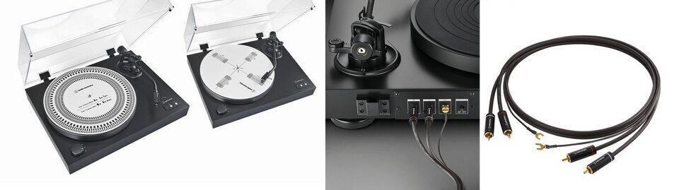 Аксессуары от Audio-Technica: диск AT-CAP4, AT-TC300/1.2 и провода картриджа AT6112x и AT6104x