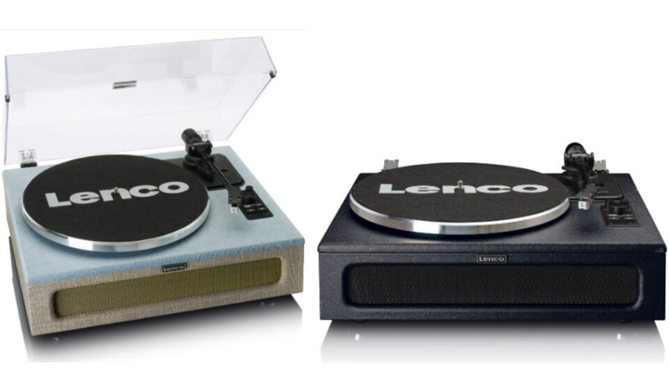 Серия проигрывателей винила Lenco 400: Bluetooth 5, четыре встроенных динамика и картридж Audio-Technica